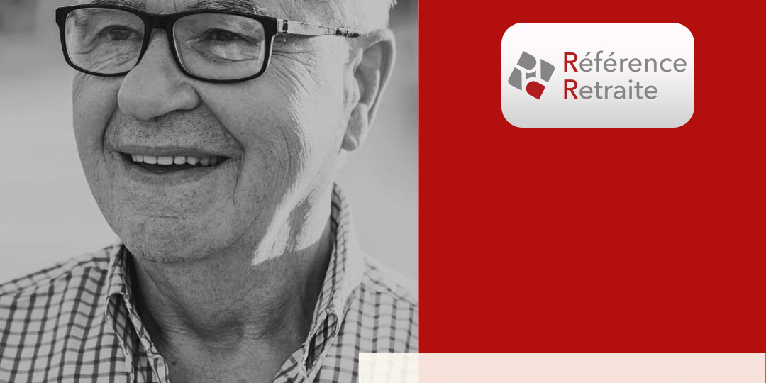 référence retraite slider visage souriant DRH avec logo