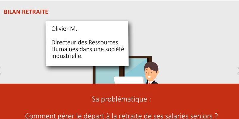 référence retraite slider bilan retraite Olivier M avec logo