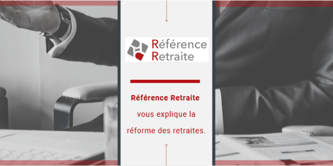 référence retraite slider explique la réforme retraite avec logo